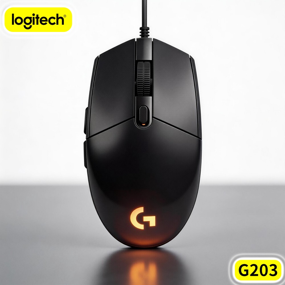 Logitech Mouse G203 - Souris de jeu filaire Logitech G203,