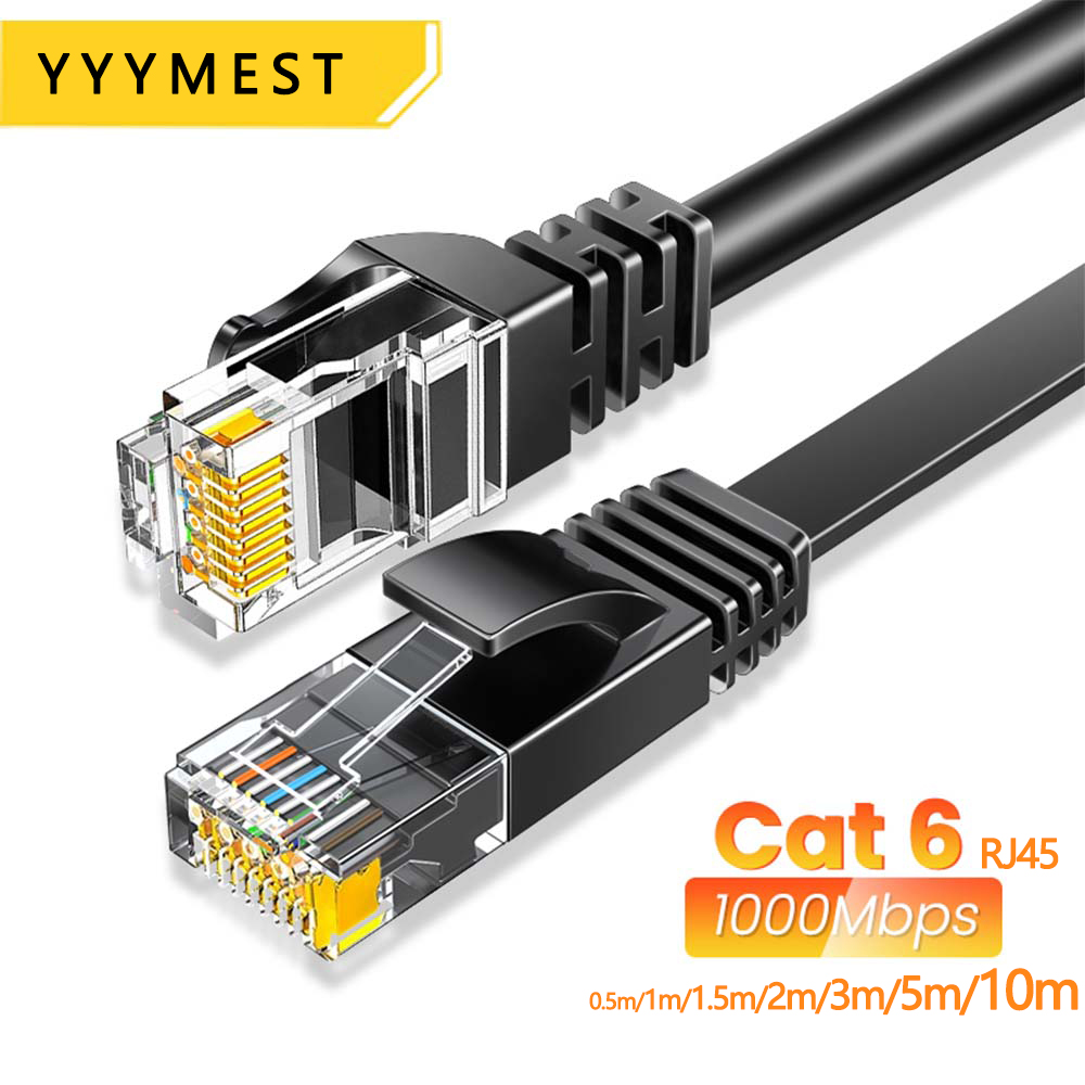 Power Over Ethernet - Câble Ethernet haute vitesse Cat6, 1000Mbps,