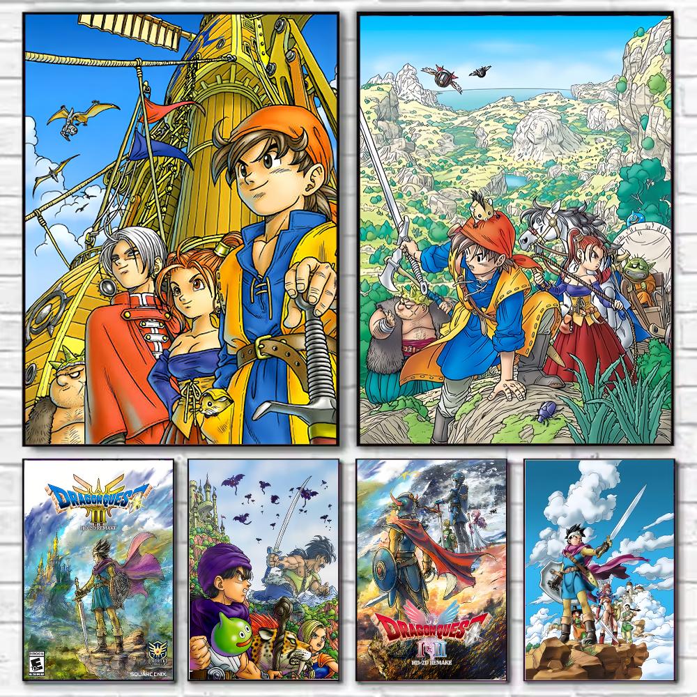Affiche de jeu D-Dragon Q-Ques - Office Quest avis et prix