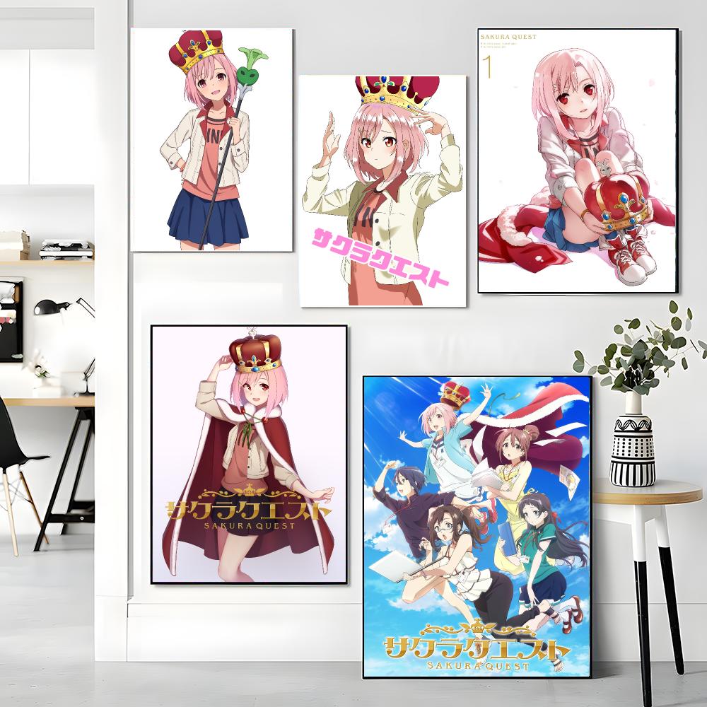 Affiche autocollante anime S-S - Office Quest avis et prix