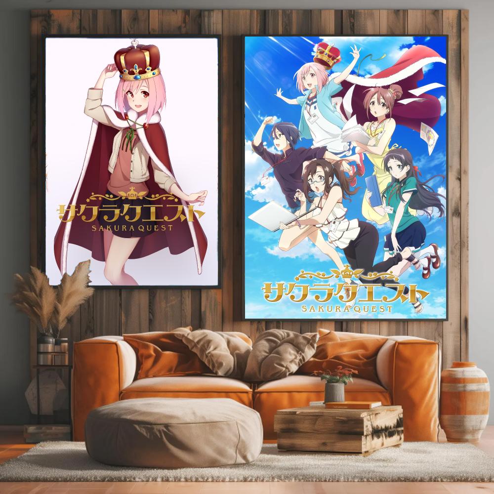 Affiche autocollante anime S-S - Office Quest avis et prix