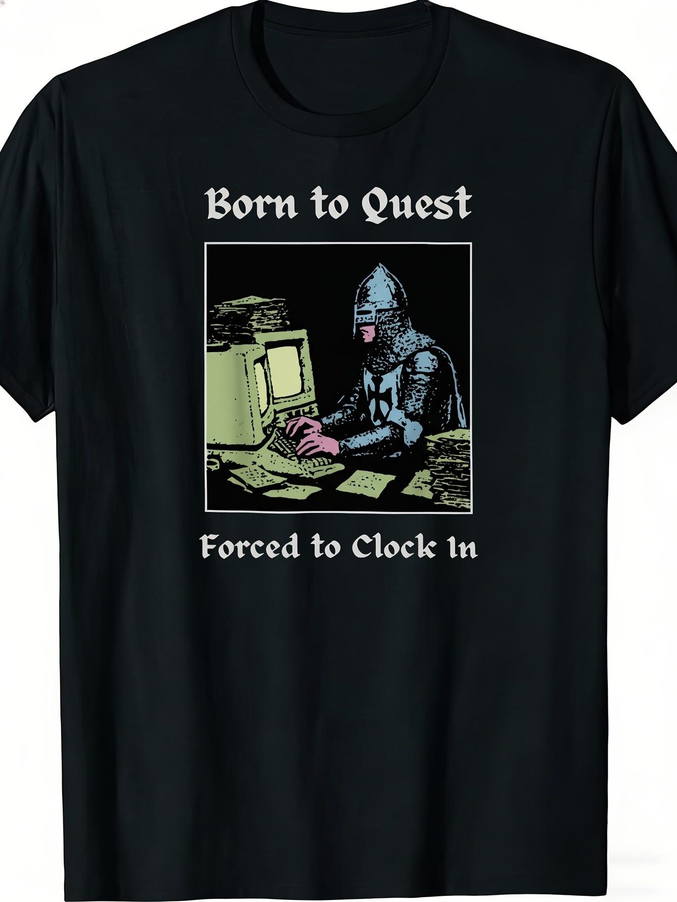 T-shirt humoristique Meme Born - Office Quest avis et prix