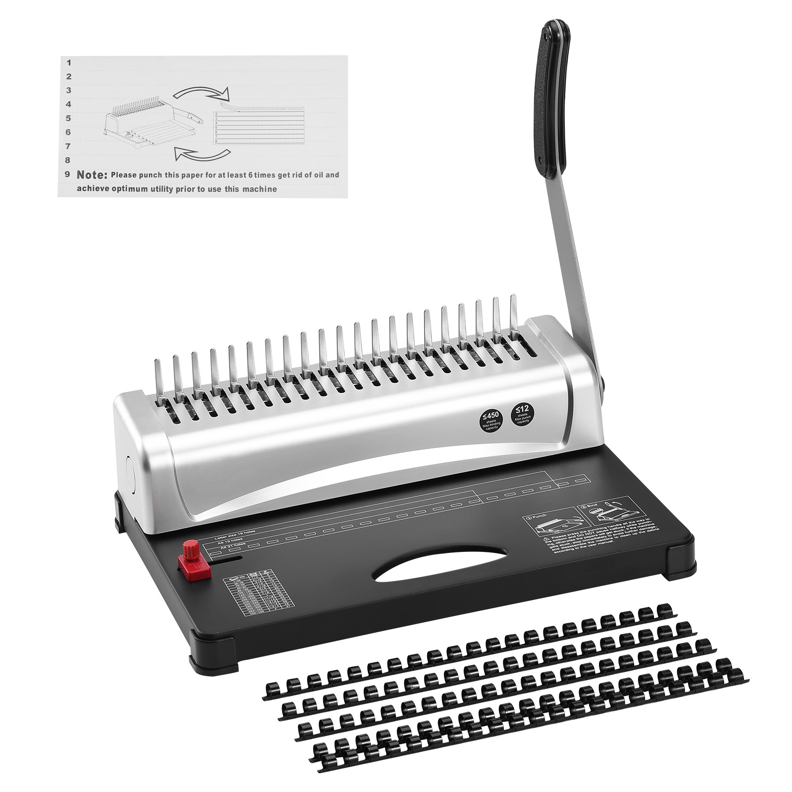 VEVOR Machine à relier, machin - Binding Machine Comb avis et prix