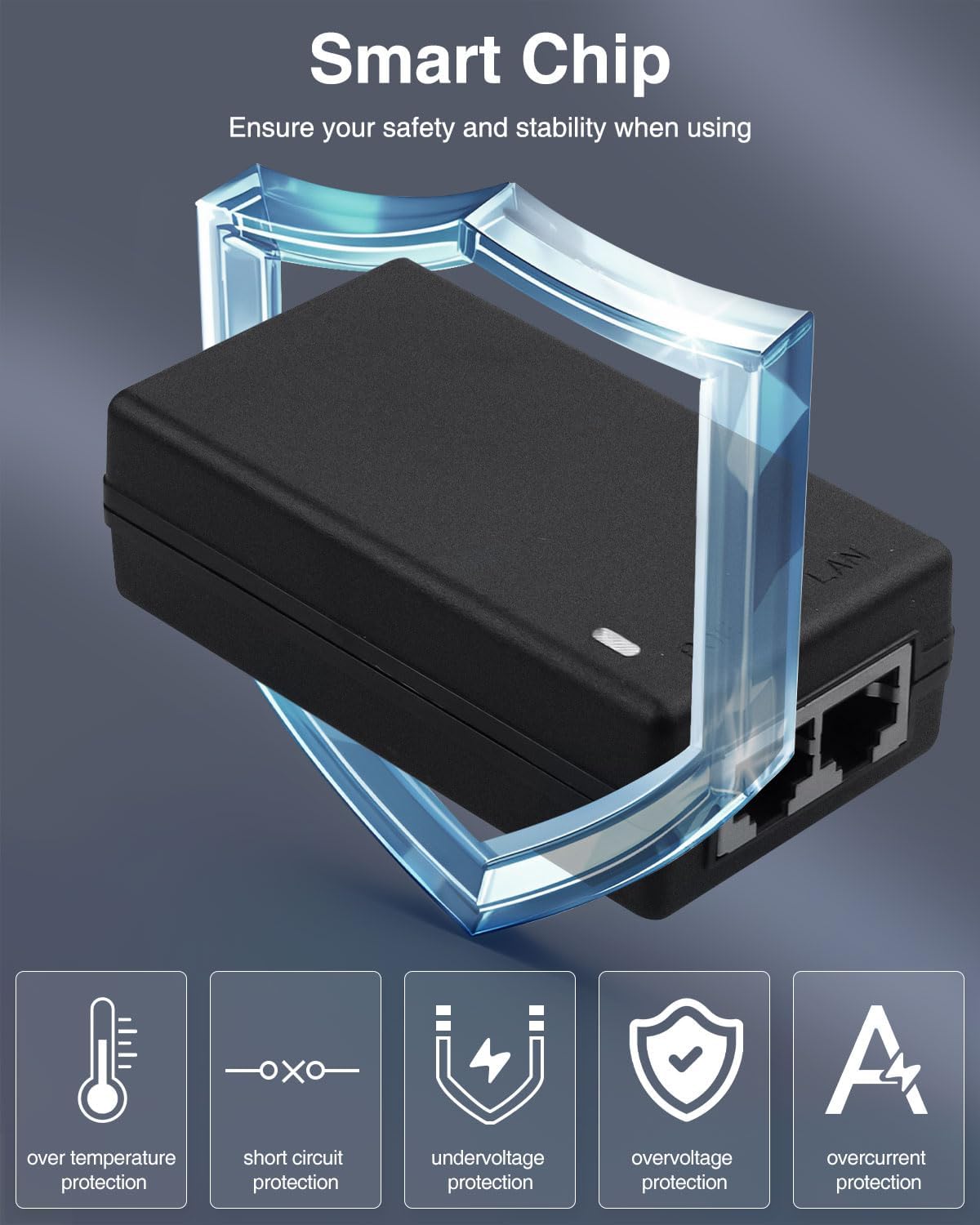 Adaptateur d'alimentation Giga - Power Over Ethernet avis et prix