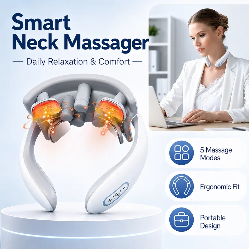 Masseur de cou intelligent pou - Office Technologies avis et prix